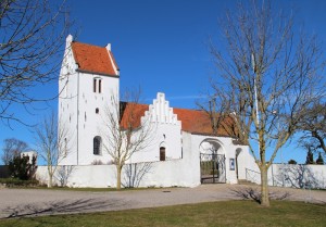 St. Fuglede kirke, bygget ca. år 1200
